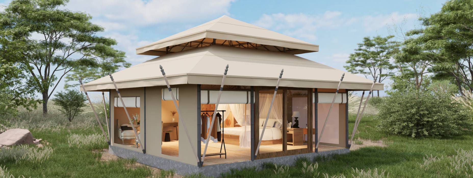 确山县户外野奢帐篷